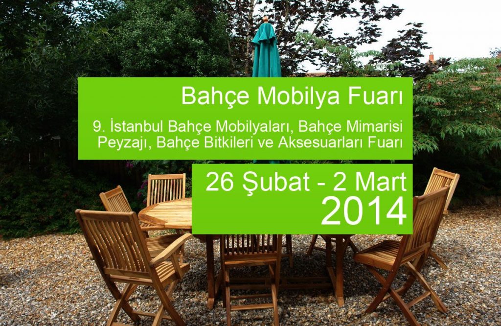 bahçe mobilya fuarı